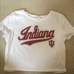 Indiana University Crop Top